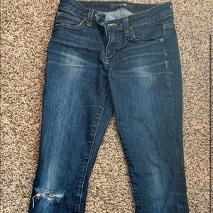 Joe’s skinny cropped jeans